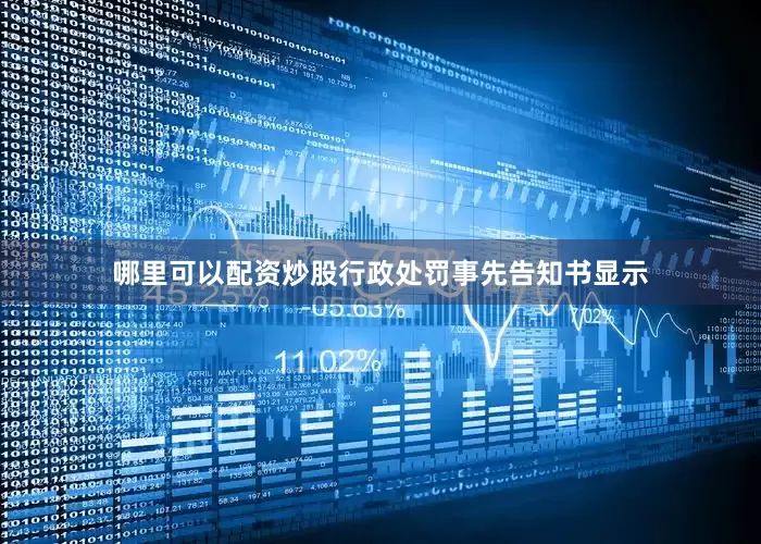 哪里可以配资炒股行政处罚事先告知书显示