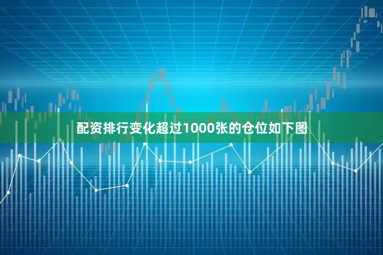 配资排行变化超过1000张的仓位如下图